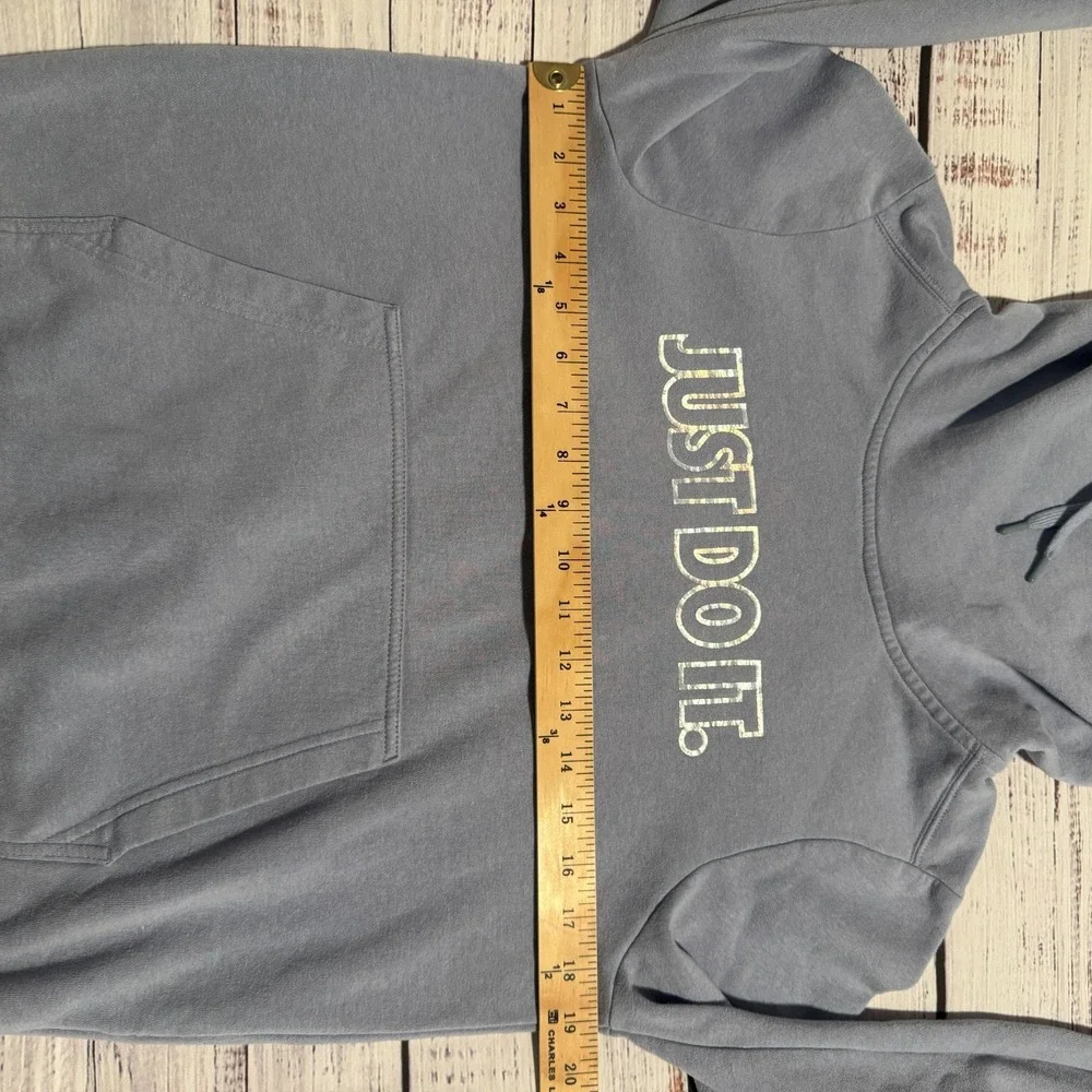 Nike Pullover Hoodie Long‎ Sleeve Mock Neck Sweatshirt Blue Women's Size Small